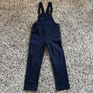 Wildfang The Essential Overalls Navy Blue Casual Workwear Women’s Size Medium